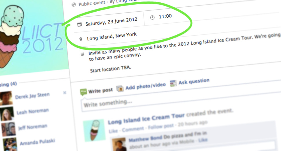 LIICT Facebook event screenshot